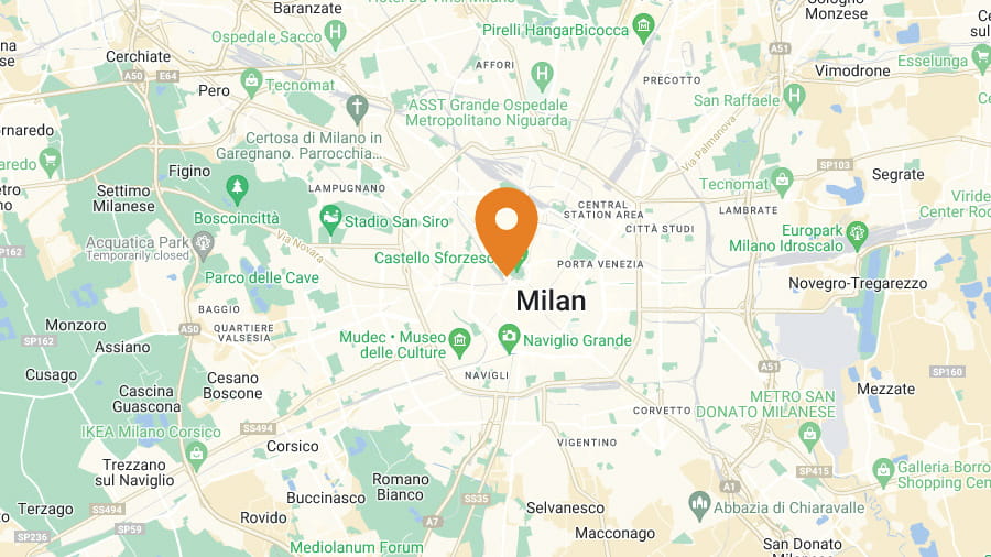 Mappa - Ufficio Ivalua - EMEA - Italia